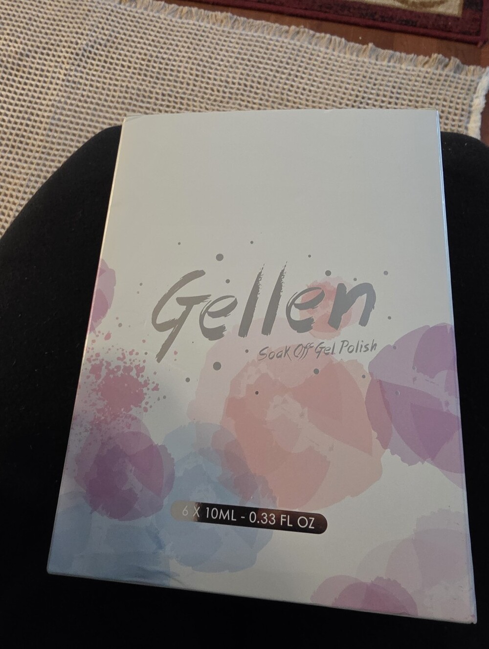 Gellen Red Purple Gel Nail Polish, 6 Colors, Red Purple